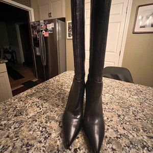 Tall Black Dress Boots